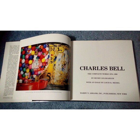 CHARLES BELL: COMPLETE WORKS, 1970-1990 By Henry Geldzahler - Hardcover - Picture 3 of 4